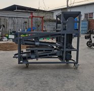 河南三門峽花椒清選篩、時產300Kg/h花椒振動篩、220V花椒篩分機